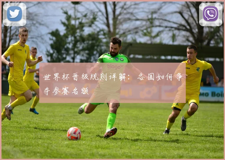世界杯晋级规则详解:各国如何争夺参赛名额